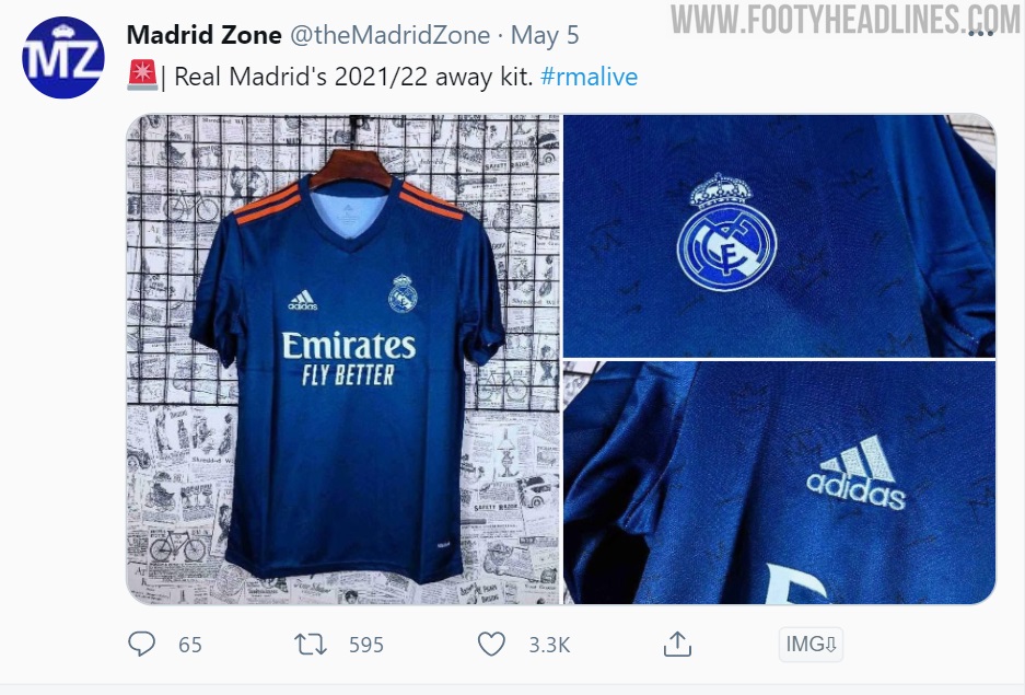 FAKES Adidas Real Madrid 21 22 Home Away Kits Leaked Footy